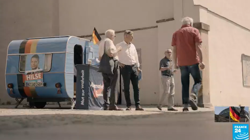 Far-right AfD campaigns on anti-vax platform in Germany’s Bautzen